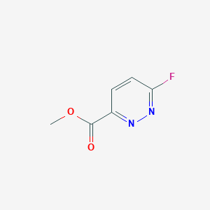 molecular formula C6H5FN2O2 B2914167 6-氟吡哒嗪-3-羧酸甲酯 CAS No. 65202-57-5