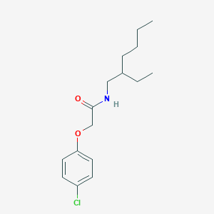 molecular formula C16H24ClNO2 B291423 2-(4-chlorophenoxy)-N-(2-ethylhexyl)acetamide 