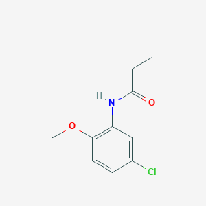 N-(5-chloro-2-methoxyphenyl)butanamide