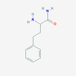molecular formula C10H14N2O B2914334 2-Amino-4-phenylbutanamide CAS No. 85808-34-0