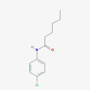 molecular formula C12H16ClNO B291434 N-(4-chlorophenyl)hexanamide 