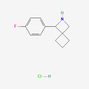 1-(4-Fluorophenyl)-2-azaspiro[3.3]heptane hydrochloride