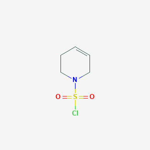 molecular formula C5H8ClNO2S B2914391 3,6-Dihydro-2H-pyridine-1-sulfonyl chloride CAS No. 627887-44-9