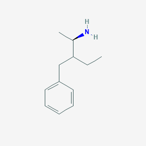 (2R)-3-Benzylpentan-2-amine