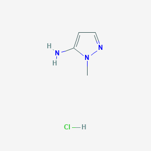 1-methyl-1H-pyrazol-5-amine hydrochloride