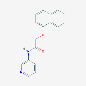 2-(1-naphthyloxy)-N-(3-pyridinyl)acetamide