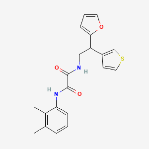 molecular formula C20H20N2O3S B2914502 N'-(2,3-dimethylphenyl)-N-[2-(furan-2-yl)-2-(thiophen-3-yl)ethyl]ethanediamide CAS No. 2097913-00-1