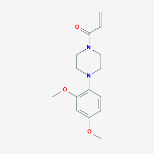 1-[4-(2,4-Dimethoxyphenyl)piperazin-1-yl]prop-2-en-1-one