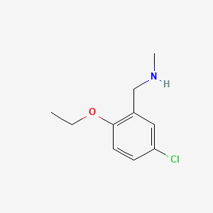 1-(5-chloro-2-ethoxyphenyl)-N-methylmethanamine