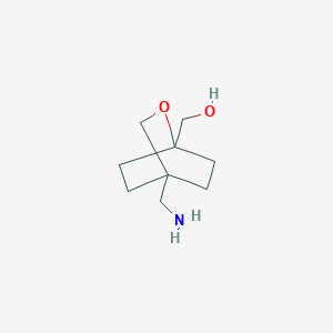 [4-(Aminomethyl)-2-oxabicyclo[2.2.2]octan-1-yl]methanol