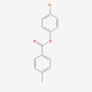 molecular formula C14H11BrO2 B291476 4-Bromophenyl 4-methylbenzoate 