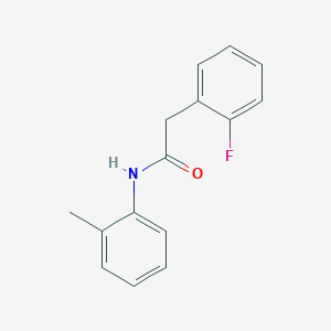 2-(2-fluorophenyl)-N-(2-methylphenyl)acetamide