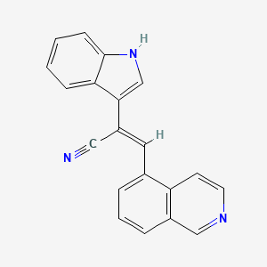 molecular formula C20H13N3 B2914891 PIP4K-IN-a131 CAS No. 2055405-95-1