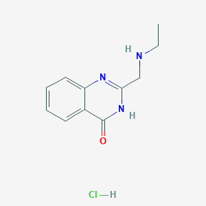 2-[(ethylamino)methyl]quinazolin-4(3H)-one hydrochloride