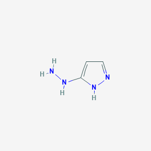 molecular formula C3H6N4 B2914938 Hydrazinopyrazole CAS No. 54962-77-5