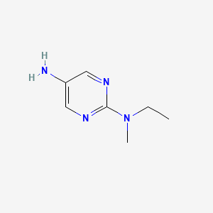 molecular formula C7H12N4 B2914944 N2-乙基-N2-甲基嘧啶-2,5-二胺 CAS No. 1249573-52-1