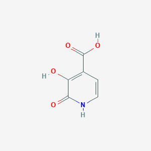 molecular formula C6H5NO4 B2914952 3-羟基-2-氧代-1,2-二氢吡啶-4-羧酸 CAS No. 1174332-60-5