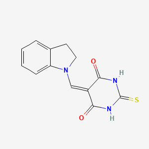 5-(Indolinylmethylene)-2-thioxo-1,3-dihydropyrimidine-4,6-dione