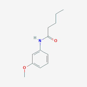 N-(3-methoxyphenyl)pentanamide