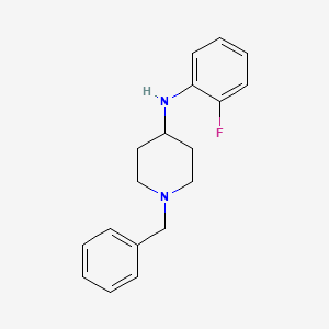 1-benzyl-N-(2-fluorophenyl)piperidin-4-amine
