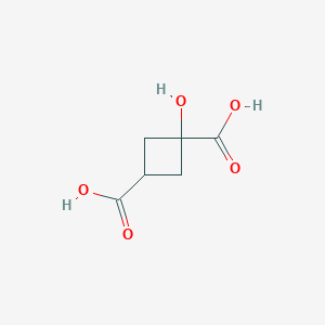 (1S,3s)-1-hydroxycyclobutane-1,3-dicarboxylic acid