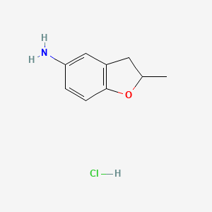 2-Methyl-2,3-dihydro-1-benzofuran-5-amine hydrochloride