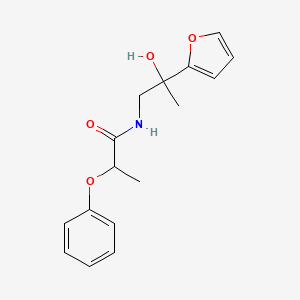 N-(2-(furan-2-yl)-2-hydroxypropyl)-2-phenoxypropanamide