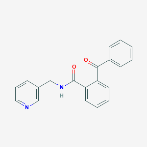 molecular formula C20H16N2O2 B291499 2-benzoyl-N-(3-pyridinylmethyl)benzamide 