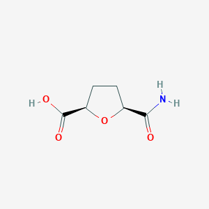 (2R,5S)-5-carbamoyloxolane-2-carboxylic acid