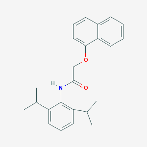molecular formula C24H27NO2 B291508 N-(2,6-diisopropylphenyl)-2-(1-naphthyloxy)acetamide 