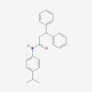 N-(4-isopropylphenyl)-3,3-diphenylpropanamide