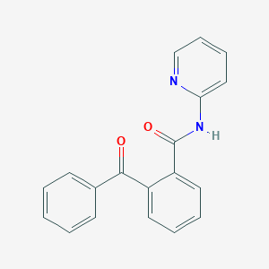 molecular formula C19H14N2O2 B291518 2-benzoyl-N-(2-pyridinyl)benzamide 