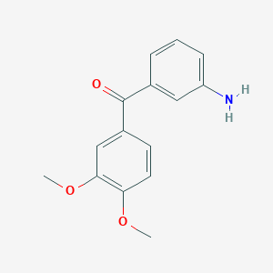 (3-Aminophenyl)(3,4-dimethoxyphenyl)methanone