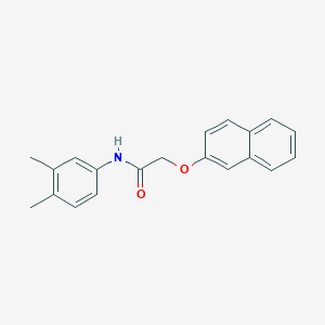 N-(3,4-dimethylphenyl)-2-(2-naphthyloxy)acetamide