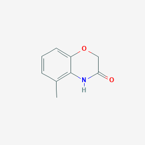 molecular formula C9H9NO2 B2915232 5-Methyl-2H-benzo[B][1,4]oxazin-3(4H)-one CAS No. 31366-49-1