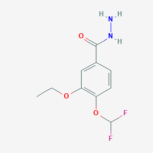 4-(Difluoromethoxy)-3-ethoxybenzohydrazide