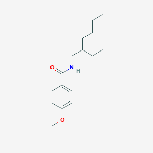 molecular formula C17H27NO2 B291527 4-ethoxy-N-(2-ethylhexyl)benzamide 