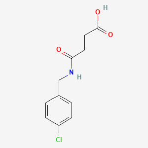 4-[(4-Chlorobenzyl)amino]-4-oxobutanoic acid