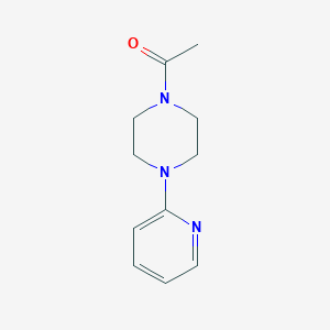 molecular formula C11H15N3O B2915331 1-[4-(吡啶-2-基)哌嗪-1-基]乙烷-1-酮 CAS No. 419556-94-8