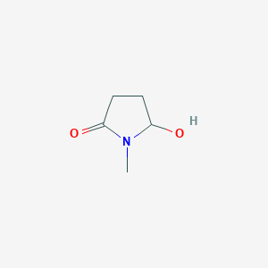 molecular formula C5H9NO2 B029154 5-羟基-1-甲基吡咯烷-2-酮 CAS No. 41194-00-7