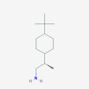 molecular formula C13H27N B2915435 (2S)-2-(4-Tert-butylcyclohexyl)propan-1-amine CAS No. 2248199-23-5