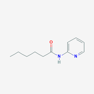 molecular formula C11H16N2O B291546 N-(2-pyridinyl)hexanamide 