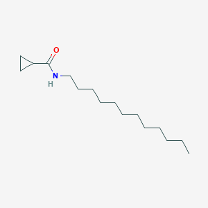 molecular formula C16H31NO B291547 N-dodecylcyclopropanecarboxamide 