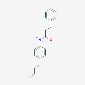 molecular formula C19H23NO B291548 N-(4-butylphenyl)-3-phenylpropanamide 