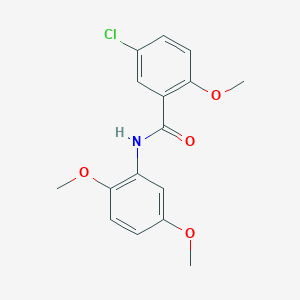 5-chloro-N-(2,5-dimethoxyphenyl)-2-methoxybenzamide