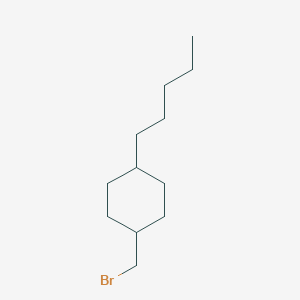 molecular formula C12H23Br B2915532 1-(Bromomethyl)-4-pentylcyclohexane CAS No. 477860-15-4