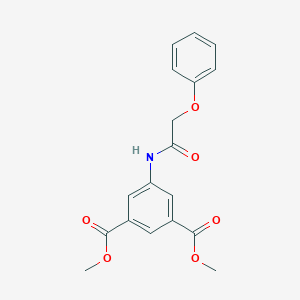 Dimethyl 5-[(phenoxyacetyl)amino]isophthalate