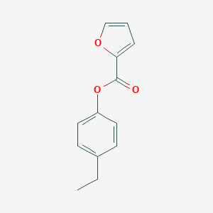 molecular formula C13H12O3 B291559 4-Ethylphenyl 2-furoate 