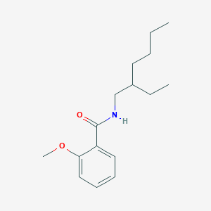 molecular formula C16H25NO2 B291561 N-(2-ethylhexyl)-2-methoxybenzamide 