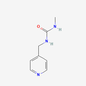 molecular formula C8H11N3O B2915627 1-Methyl-3-(pyridin-4-ylmethyl)urea CAS No. 36226-42-3